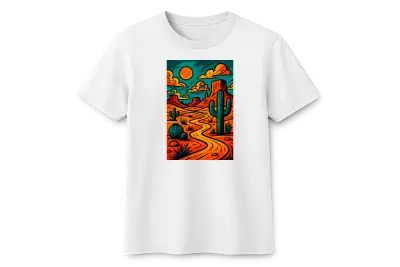 AI-generated custom tshirt design